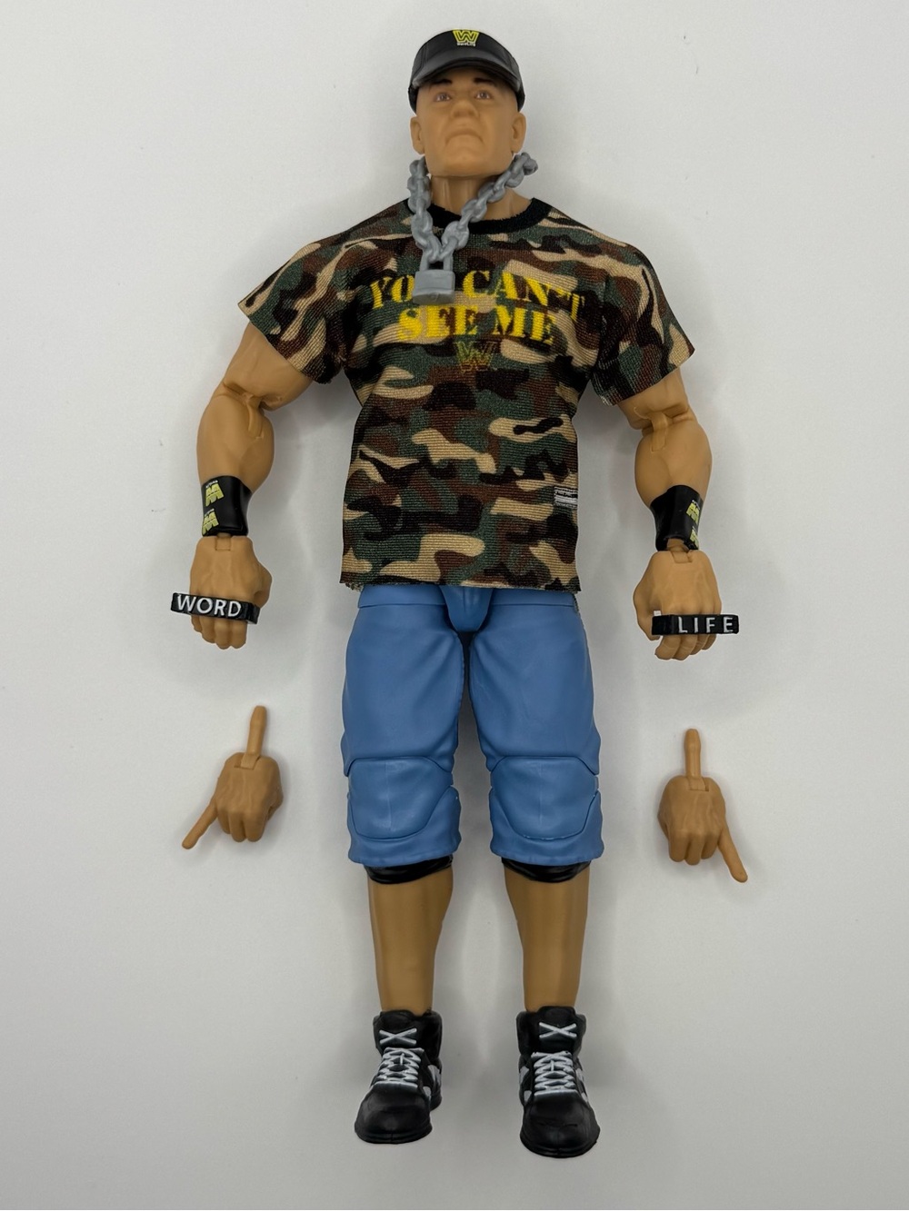 2025 WWE Mattel Elite Collection "The Champ Is Here" John Cena 3-Pack: Camo